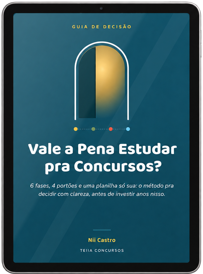 Capa do Manual Prático de Decisão em um tablet