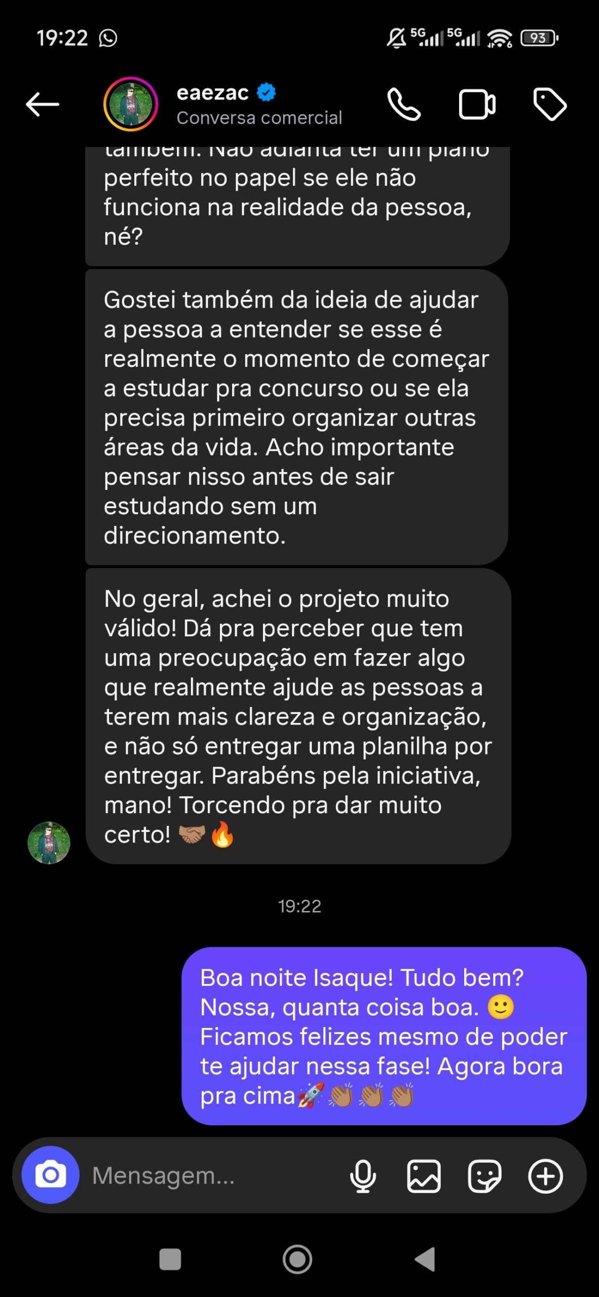 Print de depoimento, parte 2